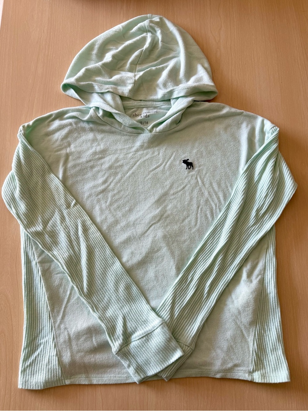 Abercrombie Kids Light Mint Hoodie Sweater